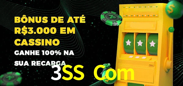 3SS Com melhor bônus de depósito